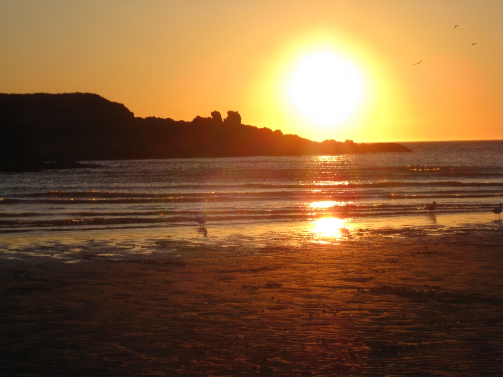 View from the beach